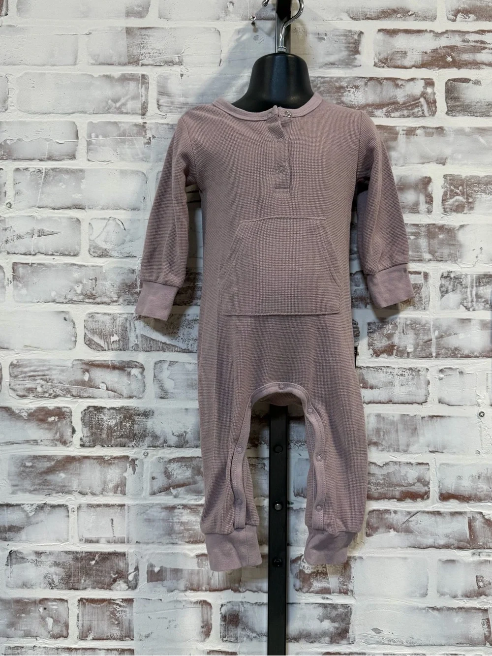 Little Bipsy Waffle-Knit thermal outfit bundle